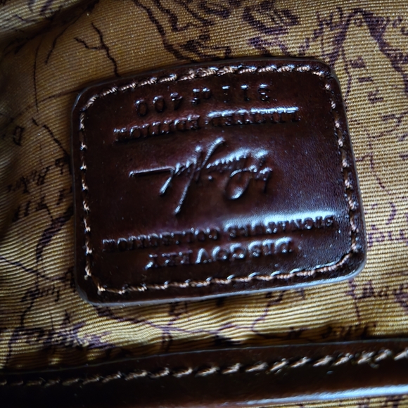 NWT Limited Edition Patricia Nash Discovery Westminster COLLINA SATCHEL - Picture 10 of 11